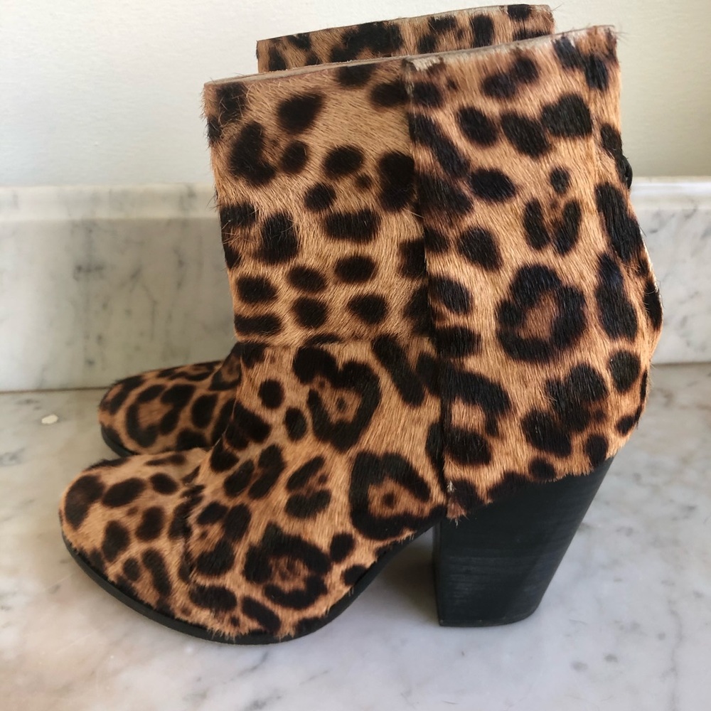 Rag & Bone Leopard boots